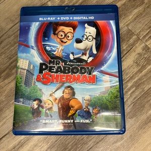 Mr Peabody & Sherman Blu Ray & DVD
